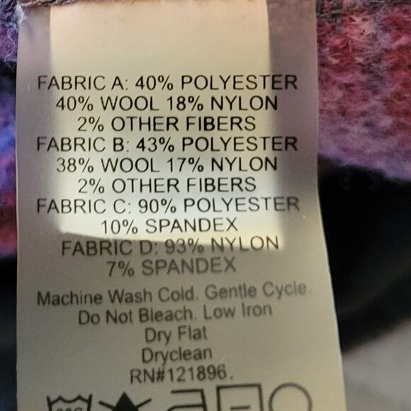 Title Nine Gray Swacket Wool Blend Sweater Jacket Medium - Picture 9 of 9